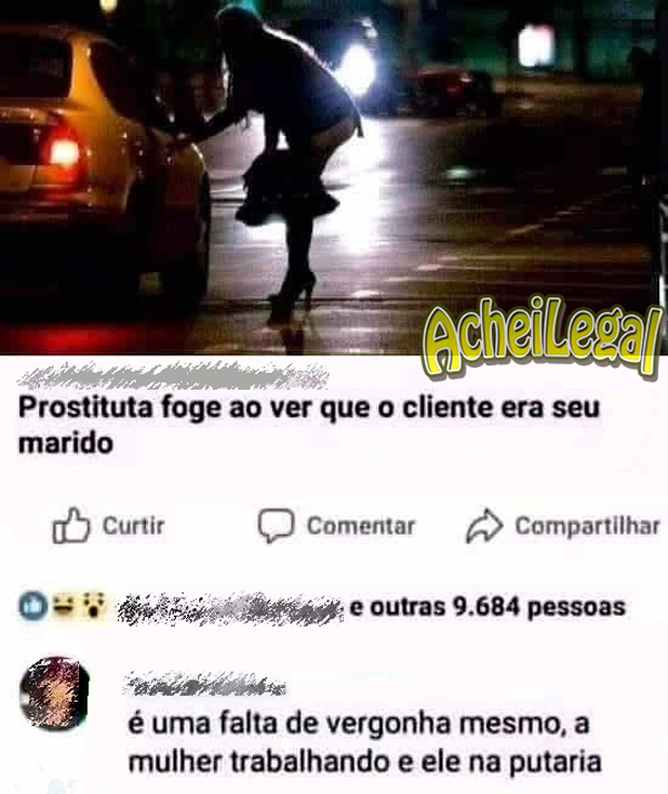 Uma verdadeira falta de vergonha