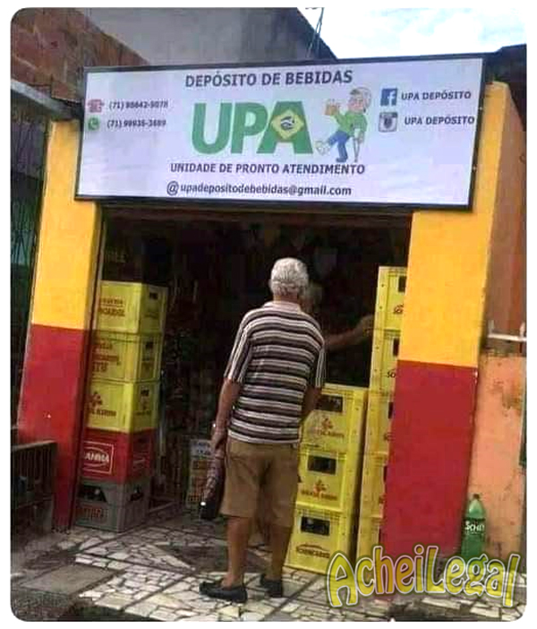 Upa depósito de bebidas