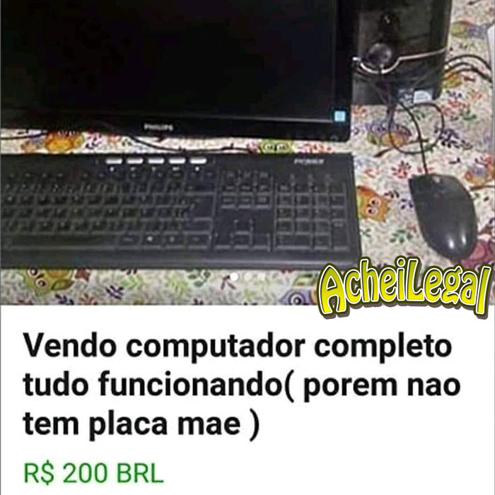 vendendo computador sem placa mãe