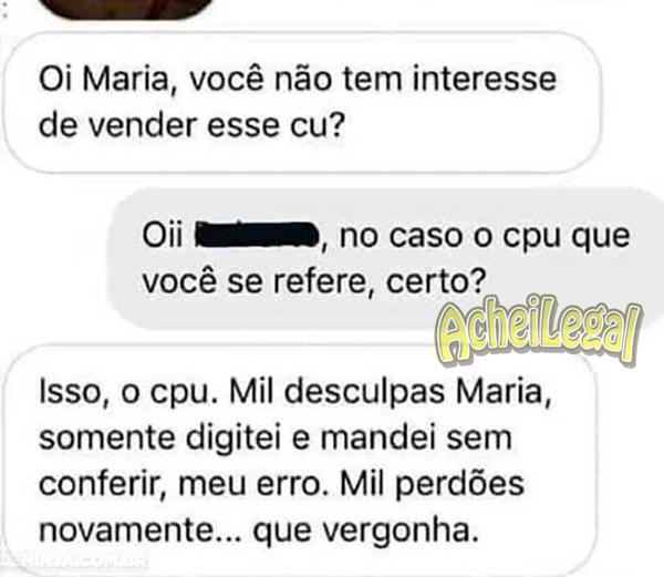 Precisamos acreditar que foi sem querer