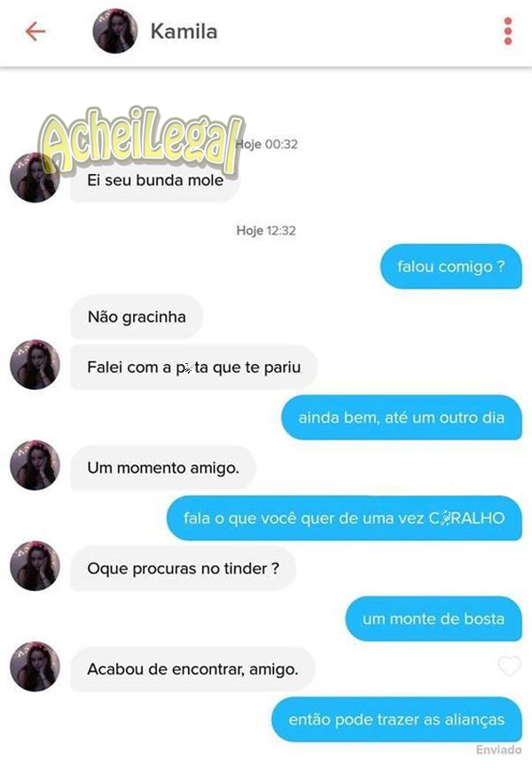 Um caso raro de amor à primeira vista no Tinder